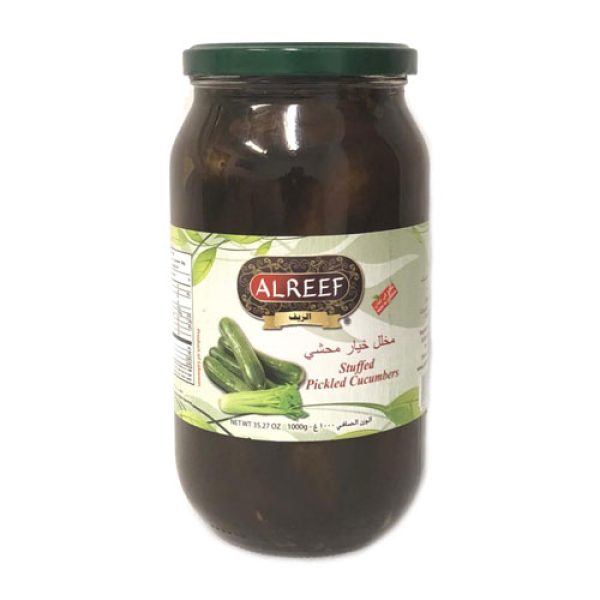 PK10A - Al Reef Stuffed Cucumber Pickles 12x1kg.