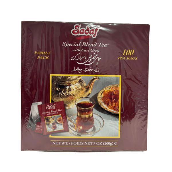 T08C - Sadaf Tea Bags Special Blend  Earl Grey 12x100ct.
