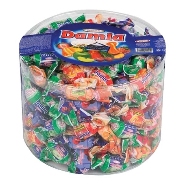 TY23 - Tayas Damla Mix Fruit Candy 8x800g