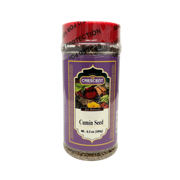 SP11D - Crescent Cumin  Seed 12 x 6.5 oz. Jars