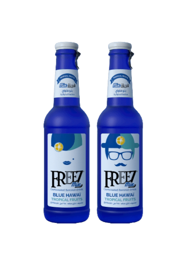 DK07L - Freez Mix Blue Hawai Tropical Fruit 24 x 275 ml