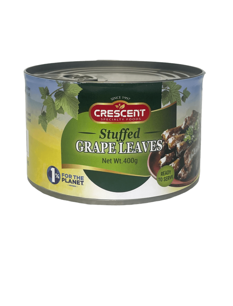 EP07A Crescent Stuffed Grape Leaves 24 x 400 g Crescent Specialty