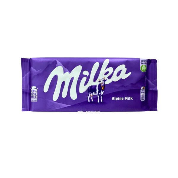 SW08D - Milka Bars Alpine Milk Choco 24 x 100 g