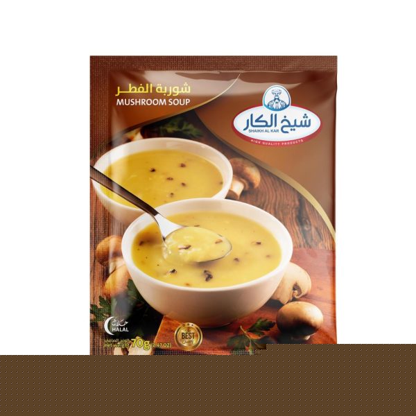 MK11E4 - Shaikh Al Kar Mushroom Soup 12 x 70 g