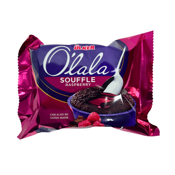 CB0702 - Ulker O'Lala Souffle Raspberry 12 x 70 gr