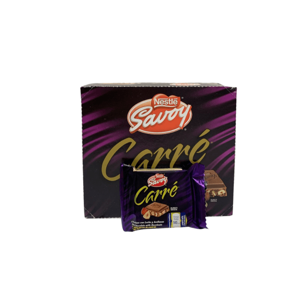 LSW0902 - Nestle Savoy Carre Hazelnut 16 x 25 gr