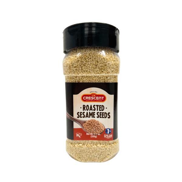 SP10J - Crescent Jars Roasted Sesame Seeds 12 x 8 oz