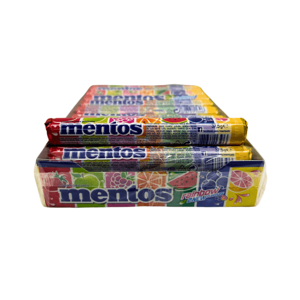 SW07R - Mentos ROLL Rainbow 20 x 37.5 g