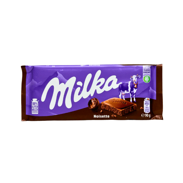 SW0803 - Milka Noisette Bars 25 x 90 gr