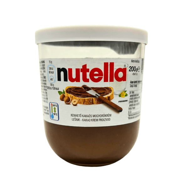 HZ0201 - 200 g Nutella Jars 15 x 200 gr