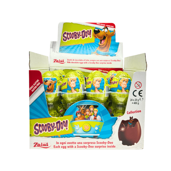 SW5206 - Zaini Scooby- Doo Eggs 24 x 20 gr