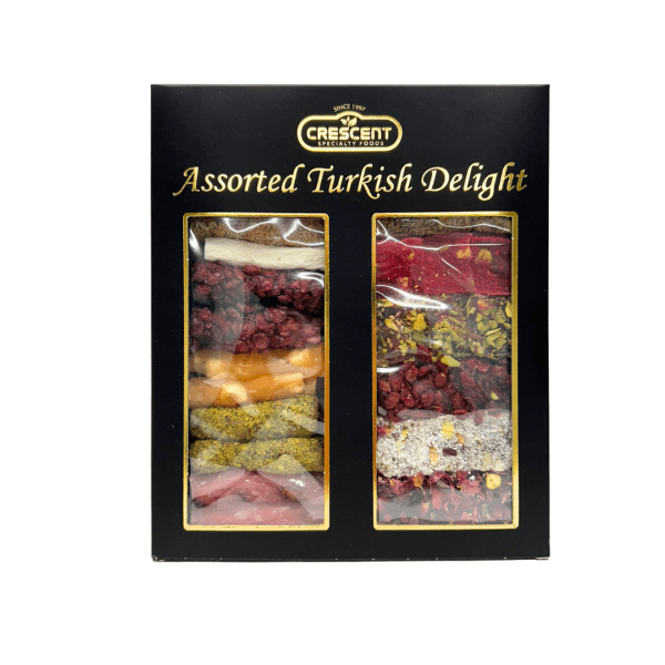 TD01E - Crescent  Assorted Mixed Turkish Delight #1 12 x 500 gr