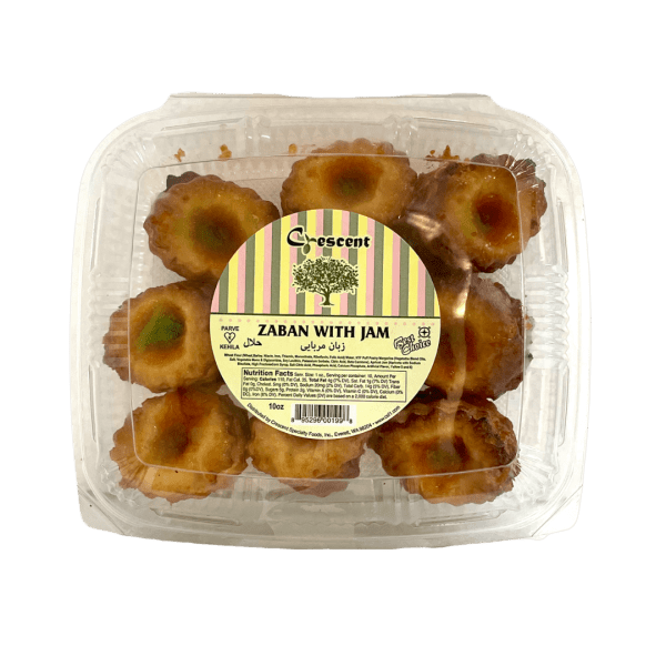 BK0113 - Crescent  Zaban w.  Apricot Jam Cookies 12 x 283 g