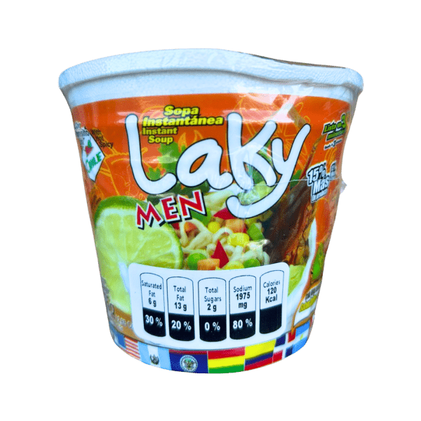 LMC0203 - Sabor Jaiba con limon Laky 12 x 75 gr