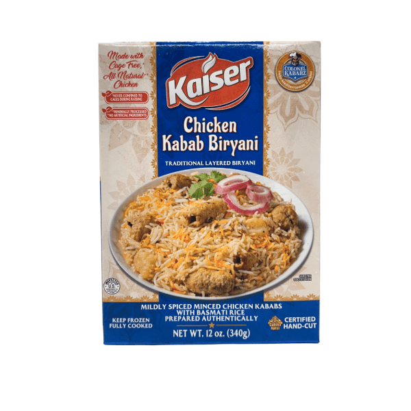 MF3004 - Kaiser Chicken Kabab Biryani 8 x 340 gr