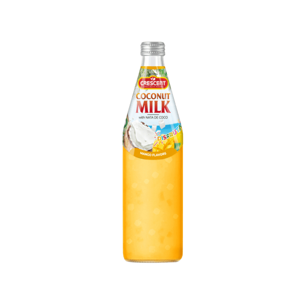 DK1203 - Crescent Coconut Milk With Nata De Coco Mango Flavor 12 x 485ml