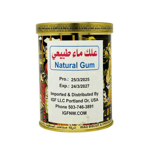 GM0104 - Wan Iraqi Natural Gum 18 x 250 gr (Can)