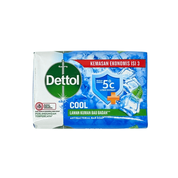 SO02D - Dettol Soap Cool 6 Bars x  24 x 100 gr (Blue)