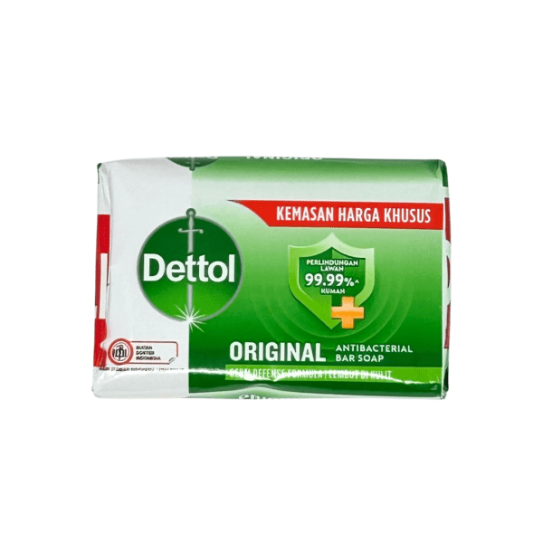 SO02E - Dettol Soap Orginal 6 Bars X 24x100 gr ( Green) 105 GR