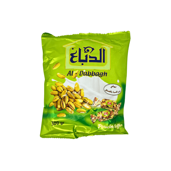 SW15 - Al Dabbagh Pistachio Toffee 12 x 300 gr (Bags)