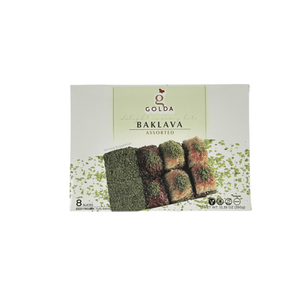 BK1104 - Frozen Golda Baklava Assorted 12 x 350 gr