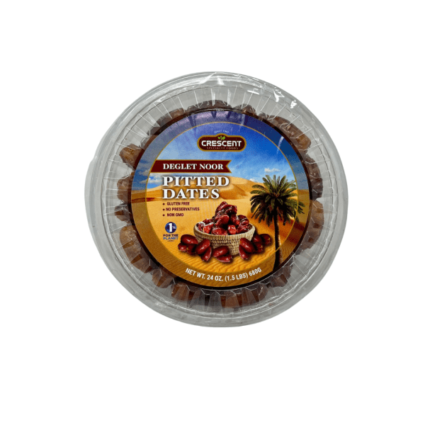 DT02 - Crescent Deglet Noor Pitted Dates 12 x 24 OZ.