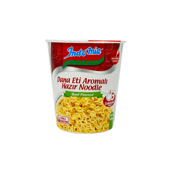 MC04B - IndoMie Cup Beef  Noodle 24 x 60 g