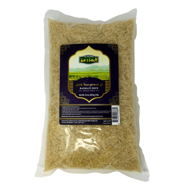 R03BB - BAGS Al Mazrah Extra Long Basmati Sella Rice 18 x 907 g