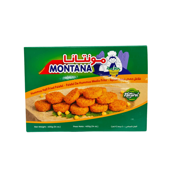 FZ07D - Montana Hummus Half Fried Falafel  Frozen 20 x 14oz