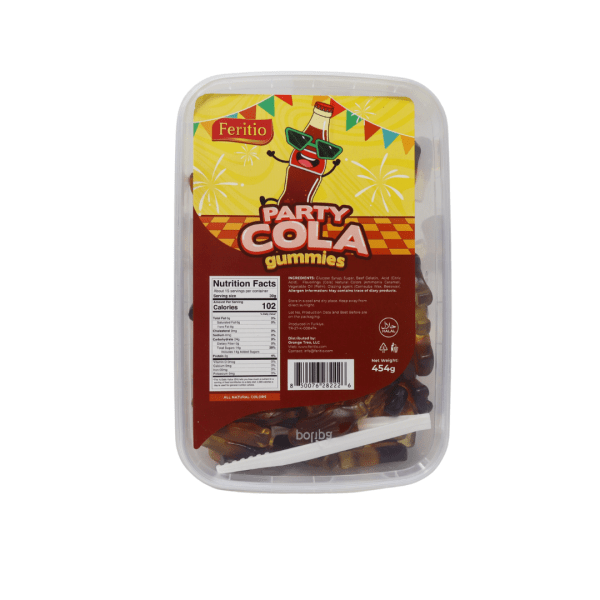 GM0707 - Feritio Gummy Cola 12 x 454g Tubs