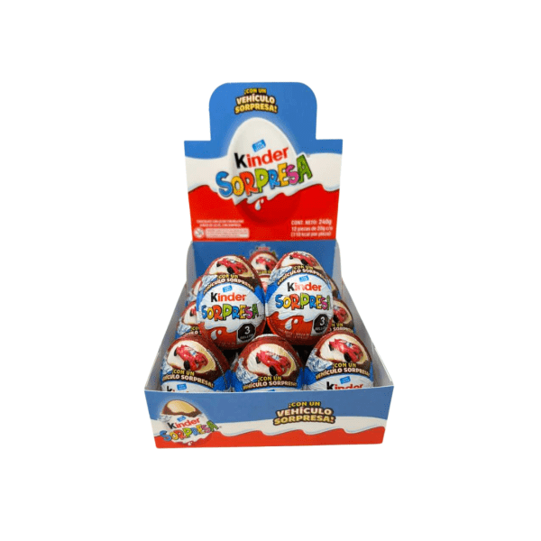 LSW03A - Kinder Sorpresa Chocolate Nino (Blue) 12 x 20 gr