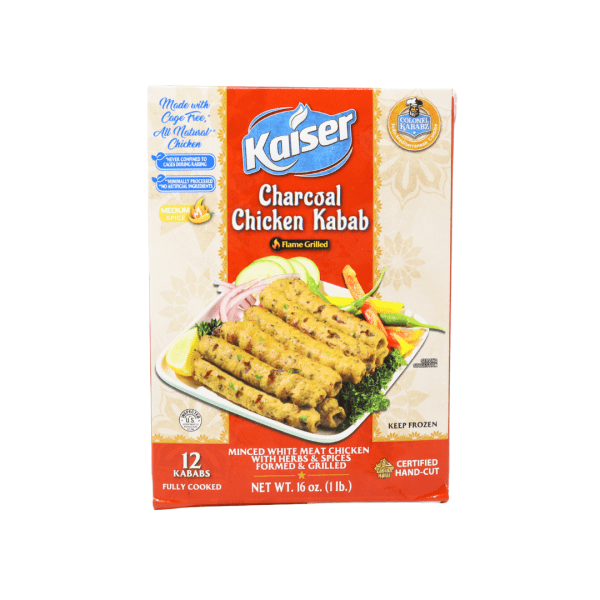 MF3005 - Kaiser Charcoal Chicken Kabab 12 x 456 gr