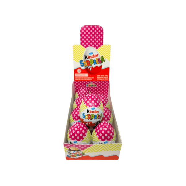 LSW0302 - Kinder Sorpresa Nina ( Girl) 8 x 20 gr