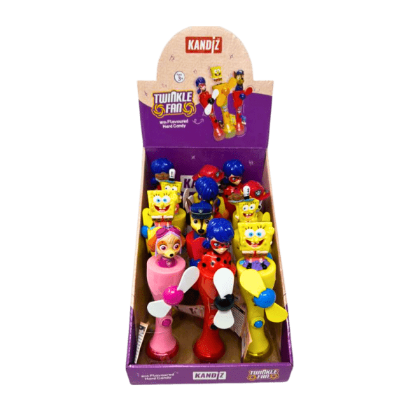 SW1002 - Twinkle Fan Toy With Flavoured Candy 12 x 6 gr